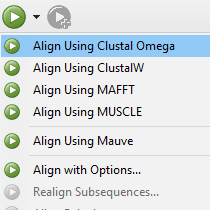 Multiple-Step-2 Multiple Sequence Alignment Software - Step 2